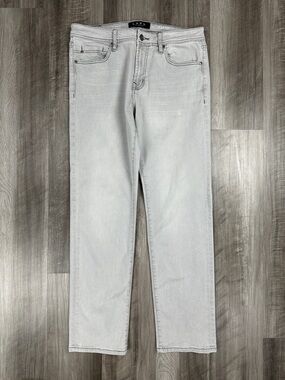 LVPL Liverpool Los Angeles Relaxed Straight Nickel Wash Jeans - 33x32